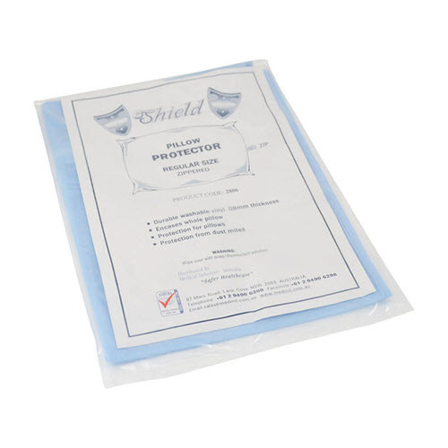 Pillow Case Plastic Blue