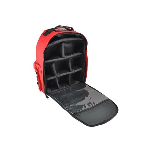 First Aid Back Pack Red Empty